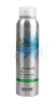 Luxliss Сухой шампунь для объема волос Green Fresh 220 мл