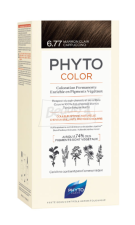 Phyto Фитоколор 6.77 светло-каштановый капучино