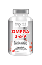  Biocyte Omega 3-6-9 Добавка дієтична багата на омега-активними інгредієнтами 60 капсул