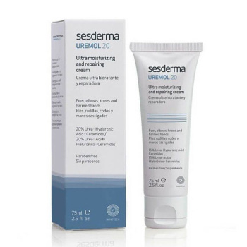 Sesderma Uremol 20 Ultra Moisturizing And Repairing Cream Ультраувлажняющий крем для тела 75 мл