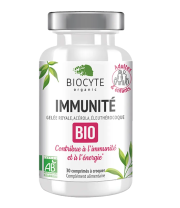 Biocyte Immunite Bio Сприяє нормальному функціонуванню імунної системи та енергетичному обміну 30 капсул