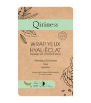 Qiriness Le Wrap Yeux Hyal-Eclat Radiant Eye Contour mask Омолаживающие гидрогелевые патчи для контура глаз натуральная формула 2 мл