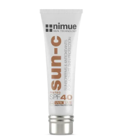 Nimue Солнцезащитный крем с тонирующим эффектом Sun-C SPF40 темный 60 мл