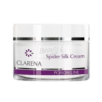 Clarena Spider Silk Cream Крем с шелком паука и молочными протеинами для ухода за зрелой кожей и кожей с первыми признаками старения 50 мл
