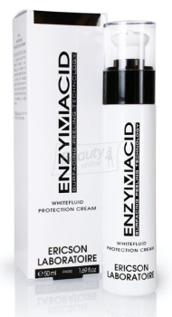 Ericson Laboratoire Enzymacid Whitefluid SPF20 Сонцезахисний крем SPF20 50 мл