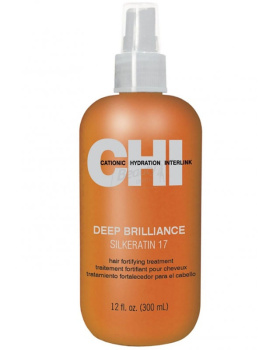 CHI Deep Brilliance Silkeratin 17 Hair Fortifying Treatment Укрепляющий шелковый комплекс с кератином для волос 300 мл