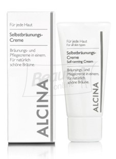 Alcina Self-tanning Cream Крем для автозагара 50 мл