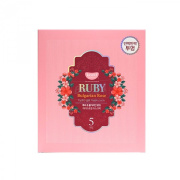  Koelf Ruby & Bulgarian Rose Hydro Gel Mask Гидрогелевая маска для лица с рубином 30 г 5 шт