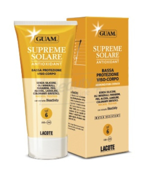 Guam Сонцезахисний крем з антиоксидантною дією SPF 6 150 мл