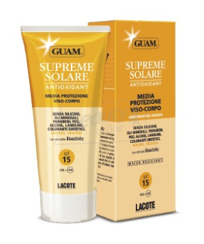 Guam Сонцезахисний крем з антиоксидантною дією SPF 15 150 мл