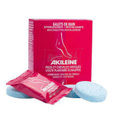 Akileine Растворимые таблетки для ванны оживляющие 6*20 г