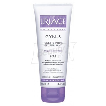 Uriage Gyn-8 Toilette Intime Gel Apaisant Заспокійливий гель для інтимної гігієни Жін-8 100 мл