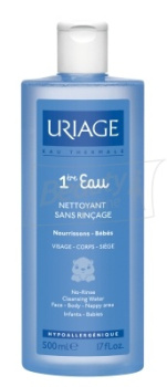 Uriage Gamme Bebes 1ere Eau No-rinse Cleanser Очищающая вода для детей и новорожденных Первая вода 500 мл