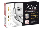  Simildiet Xtra Face Antiaging Пищевая добавка препятствует процессу кожного старения 60 капсул