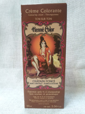 Henne Color Крем-колорант Темный каштан 90 мл