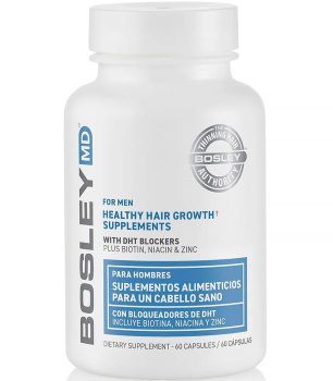 Bosley Засіб для росту волосся для чоловіків 60 шт