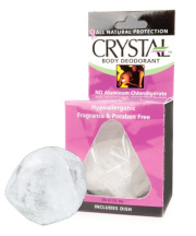 Crystal Body Deodorant Rock Кристалл Твердый натуральный дезодорант-камень 84 г