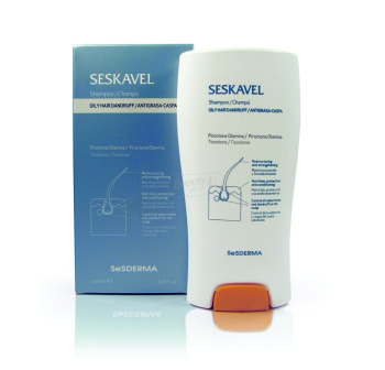 Sesderma  SESKAVEL Шампунь против перхоти для жирных волос 200 мл