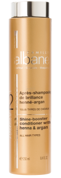 Camille Albane Henna-Argan Shane booster conditioner Кондиционер с хной и арганом, 250 мл