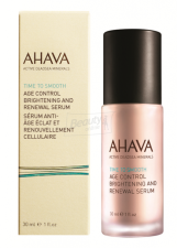  Ahava Age control brightening and renewal serum Ночная восстанавливающая сыворотка выравнивающая тон кожи 30 мл