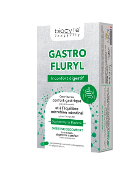 Biocyte Gastrofluryl Нормалізація балансу мікробіоти ШКТ 30 капсул Biocyte Gastrofluryl Нормалізація балансу мікробіоти ШКТ 30 капсул