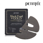  Petitfee Black Pearl & Gold Hydrogel Mask Pack Гидрогелевая маска с золотом и черным жемчугом 1 шт