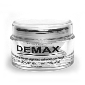 Demax Facial Cream Крем для лица против морщин на основе био–золота и гиалуроновой кислоты 100 мл