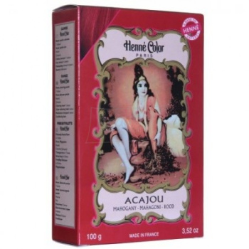 Henne Color Хна-краска (пудра )для волос "Махагон" 100 г