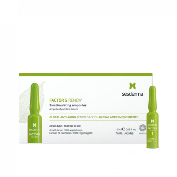 Sesderma FACTOR G Biostimulating Ampoules Сыворотка биостимулирующая 7 x 1,5 мл
