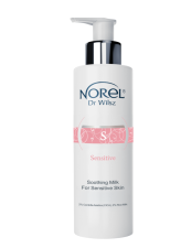 Norel Sensitive Soothing Milk for Sensetive Skin Молочко, що очищає, для чутливої шкіри з ознаками куперозу 200 мл