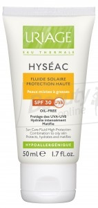 Uriage Hyseac Ісеак сонцезахисний флюїд SPF 30 50 мл