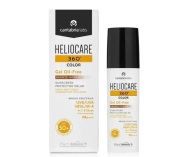 Cantabria Labs Heliocare 360 º GEL OIL FREE COLOR BRONZE SPF50+ Сонцезахисний гель з тоном на водній основі бронзовий відтінок SPF50+ 50 мл