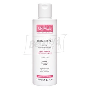 Uriage Roseliane Dermo-Cleanser Розельян Дермоочисна емульсія Щоденна гігієна шкіри обличчя та контуру очей 250 мл 