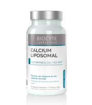 Biocyte Calcium Liposomal D3 K2 Добавка дієтична у формі капсул на основі кальцію, вітамінів D та K 60 капсул