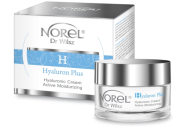 Norel Hyaluron Plus Hyaluronic Cream Active Moisturizing Інтенсивно зволожуючий крем з гіалуроновою кислотою для сухої та нормальної шкіри 50 мл