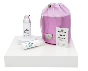 Utsukusy Набор Рождественская лимитированная косметичка розовая