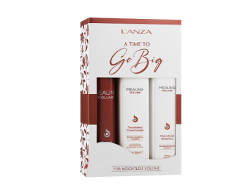L'anza Healing Volume Holiday Trio Box Набор средств для придания объема волосам