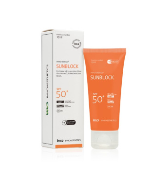 Innoaesthetics SUNBLOCK SPF50+ Солнцезащитный крем SPF50+ 60 г