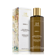 Thermae SERICA Очищающее арома-масло для душа чистый шелк с термальными олиго минералами лицо + тело 200 мл