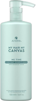 Alterna Canvas Me Time Everyday Conditioner Ежедневный увлажняющий кондиционер для гладкости и блеска волос с экстрактом растительной икры 1000 мл 