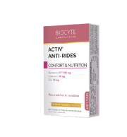 Biocyte Activ Anti Rides Диетическая добавка на основе Glycoserum EF, витамина С и цинка 30 шт