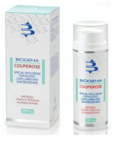 Biogena Couperose SPF15 Дневной крем для кожи с покраснениями и расширенными капиллярами 50 мл