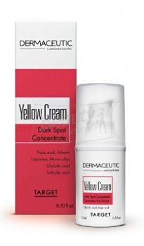 Dermaceutic Yellow Cream Депигментирующий ночной крем 15 мл