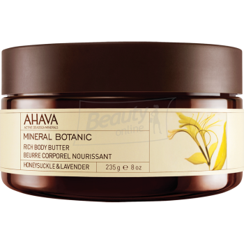 Ahava Body Butter Mineral Botanic Honeysucle Масло для тела жимолость/лаванда 235 г