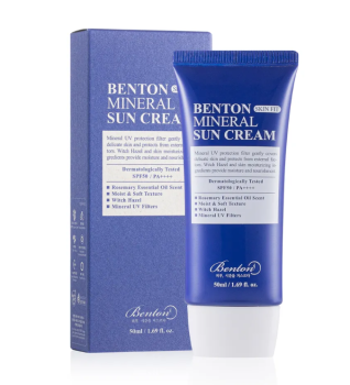 Benton Солнцезащитный крем на минеральной основе SPF50+/PA++++ 50 мл
