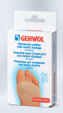 Gehwol Защитная гель-подушка под плюсну из гель-полимера и эластичной ткани, средний размер, 1 шт