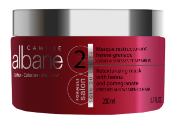 Camille Albane Henna-Pomegranate Revitalizing mask Восстанавливающая маска с хной и гранатом, 200 мл