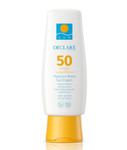 Declare Hyaluron Boost Sun Cream SPF50 Сонцезахисний крем-бустер з гіалуроновою кислотою SPF50 100 мл 