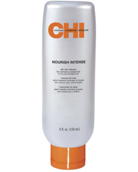 CHI Nourish Intense Silk Hair Masque for Masque for Normal to Coarse Hair Интенсивная питательная маска с шелком для поврежденных нормальных, сухих грубых и жестких волос 