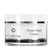 Clarena Power Matt Cream Легкий матуючий чоловічий крем 50 мл	